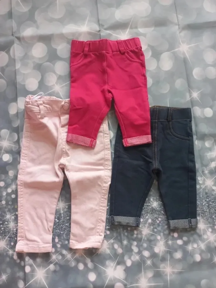 Lot 3 pantalons