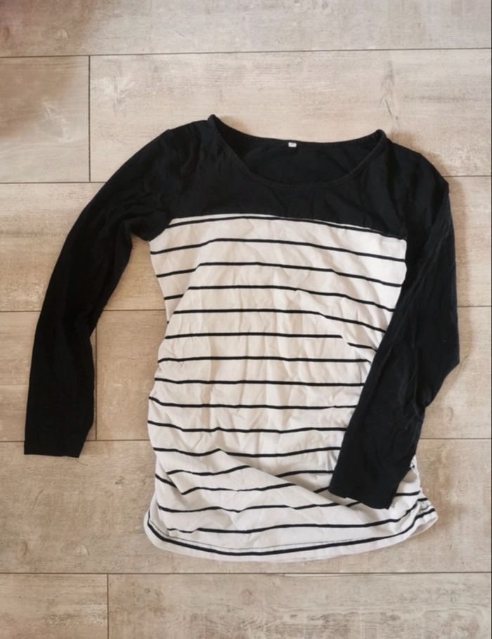 T-shirt manches longues grossesse