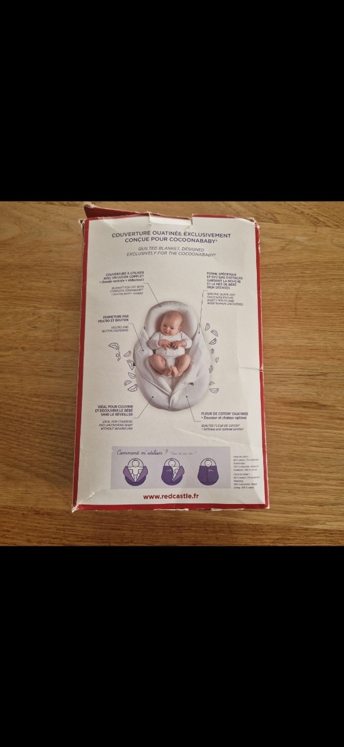 Cocoonacover couverture ouatinée Cocoonababy - photo numéro 2