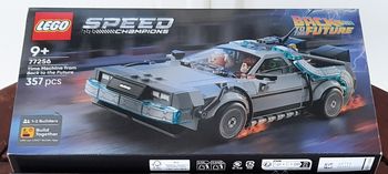 Neuf - LEGO Speed Champions 77256 La machine à remonter le temps de Retour vers le futur