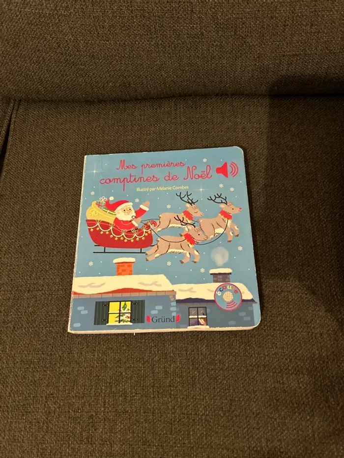 Livre mes premiers comptines de Noël