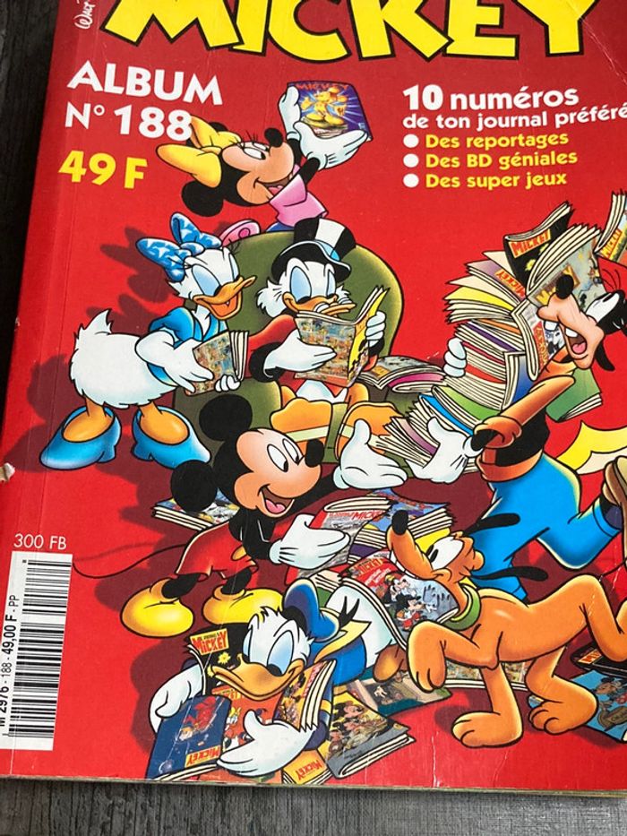 Album du journal de Mickey N.188 Juillet 2000 - photo numéro 2