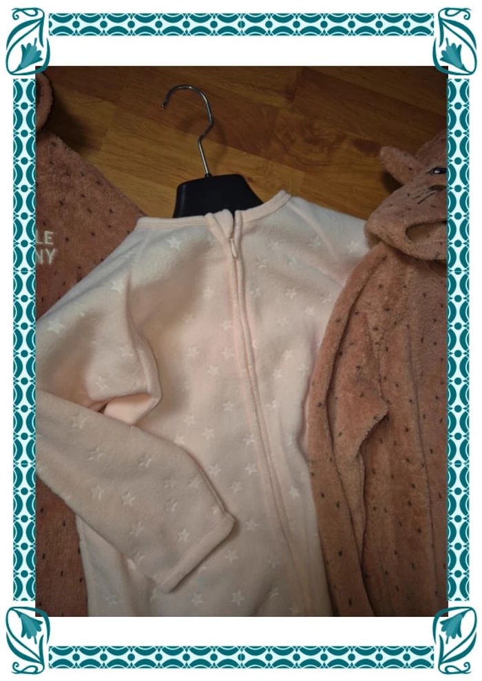 Lot de 3 pyjamas polaire neuf 36 mois - photo numéro 3