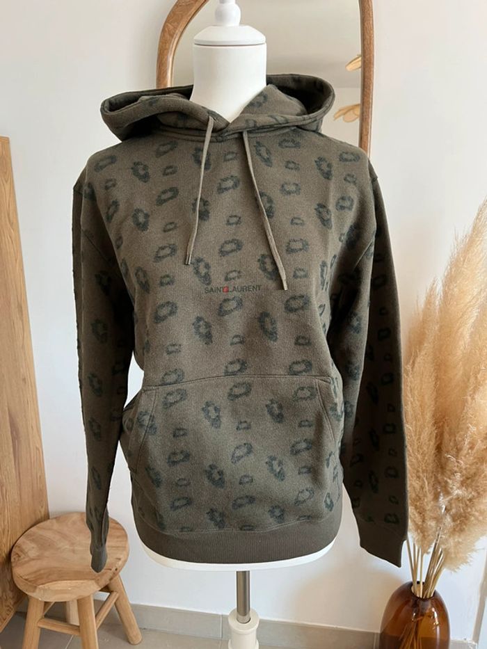 Sweat à capuche kaki Saint Laurent - photo numéro 2