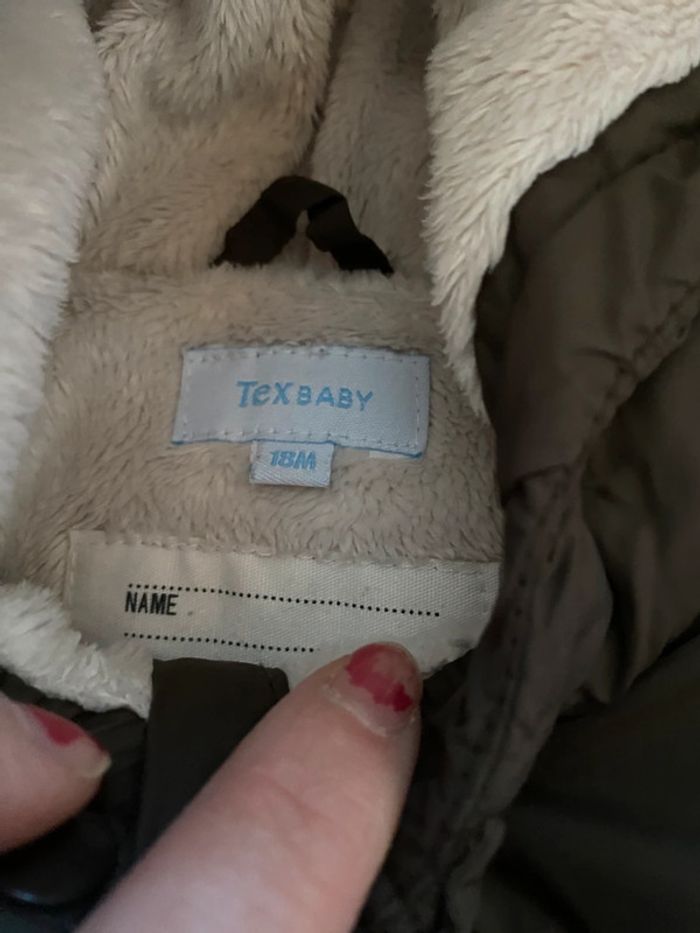 Doudoune chaude Tex Baby Taille 18 Mois - photo numéro 3