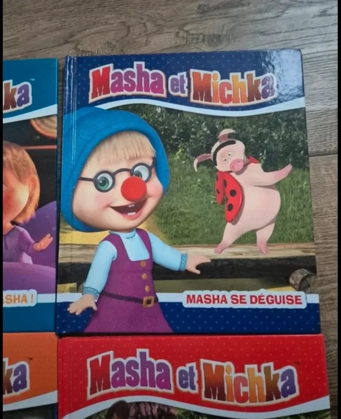 Lot de 4 livres masha et michka - photo numéro 5