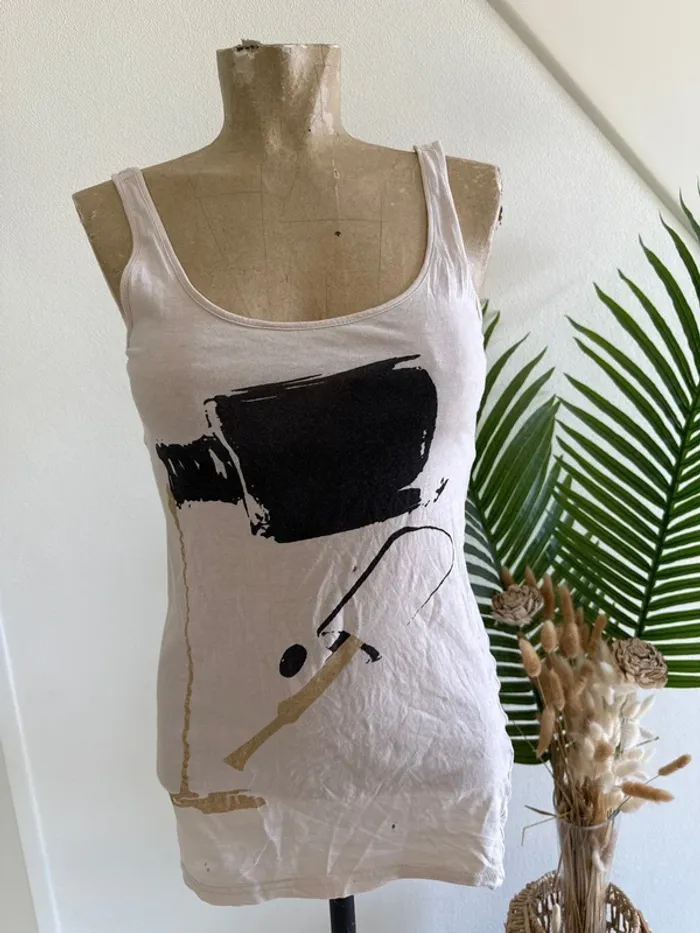 TEE shirt débardeur femme