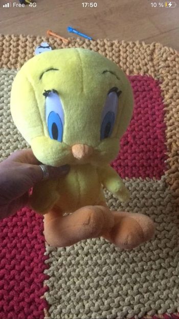 Peluche Titi environ 22 cm
