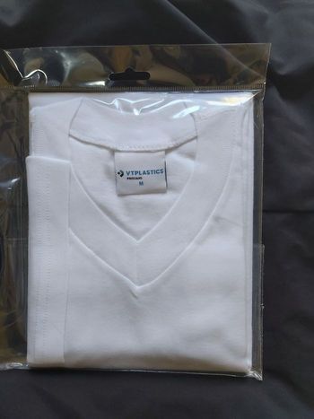 T shirt blanc taille M