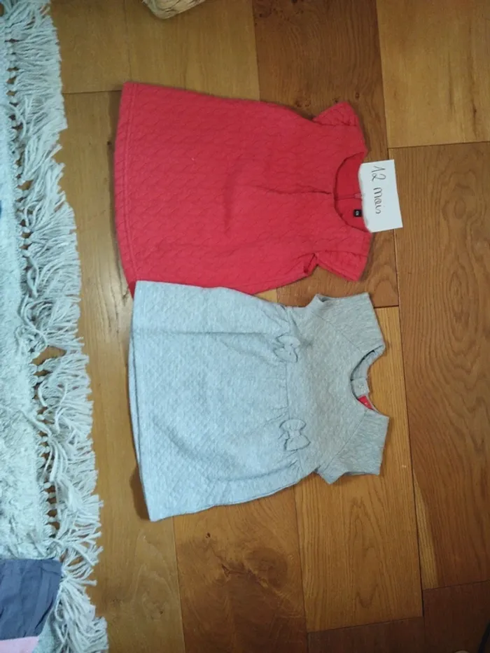 Lot 2 robes molletonnées