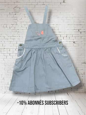 Robe bleu gris in extenso 18 mois