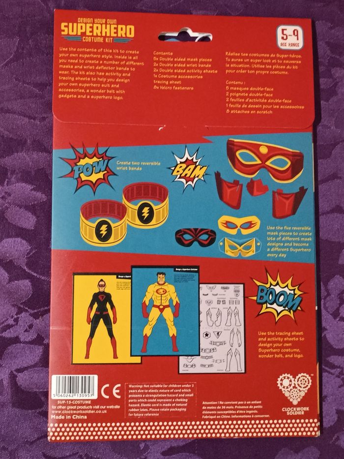 Costume Super hero - photo numéro 6