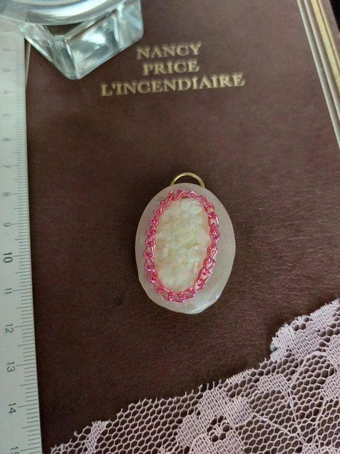 Magnifique pendentif style camée vintage - photo numéro 7