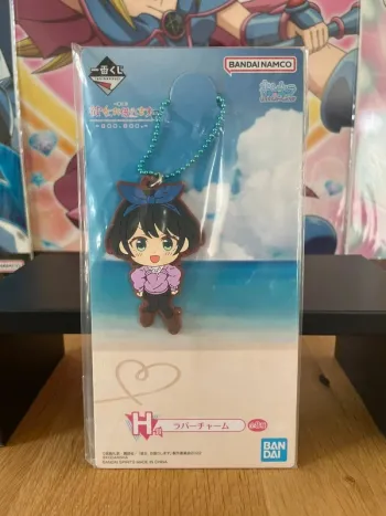 Rent-A-Girlfriend – Porte-clés caoutchouc Sarashina Ruka Love Version Ichiban Kuji Manzokudo 4 7 cm