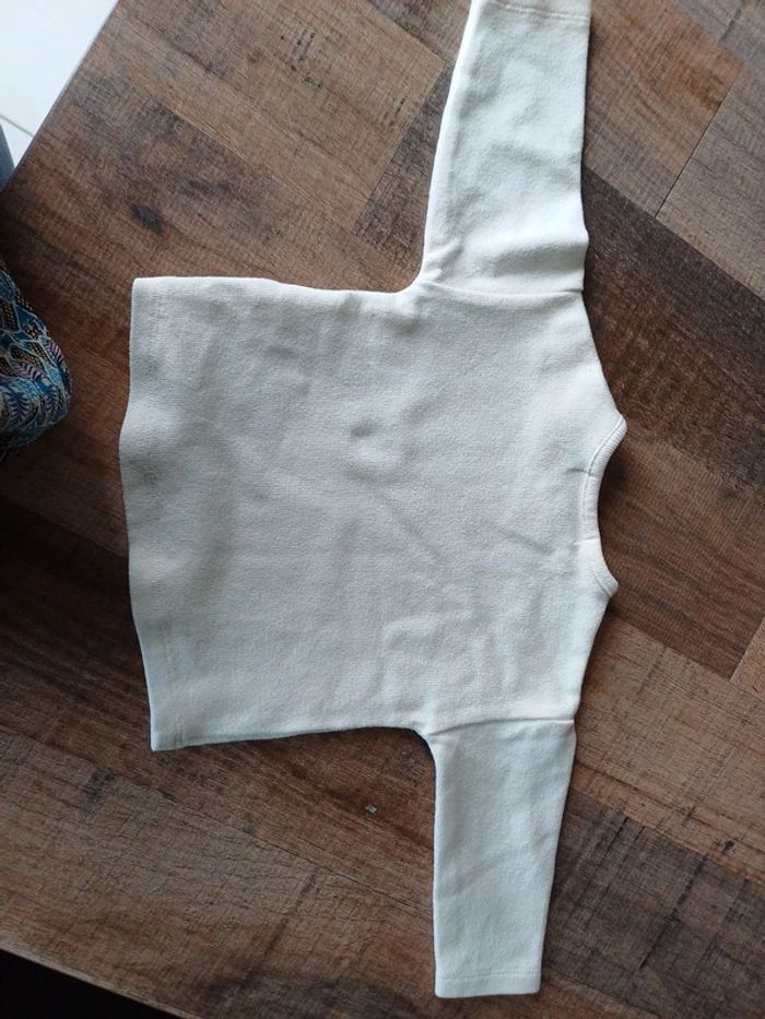 Pull crème zara 1 3 mois 62cm - photo numéro 4