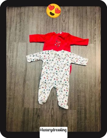 2 Pyjamas pour bébé taille 3 mois 🧸