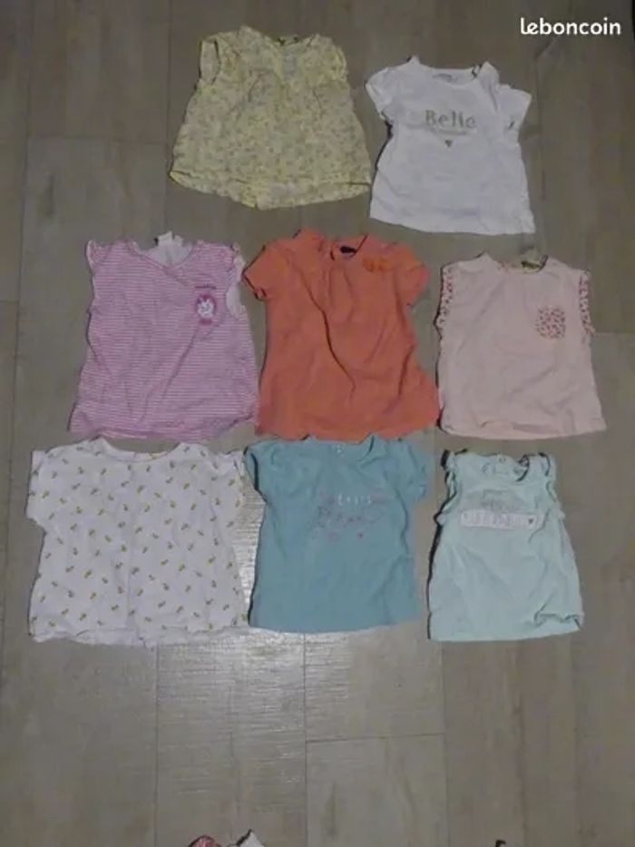 Lot vêtements été 6 mois fille - photo numéro 3