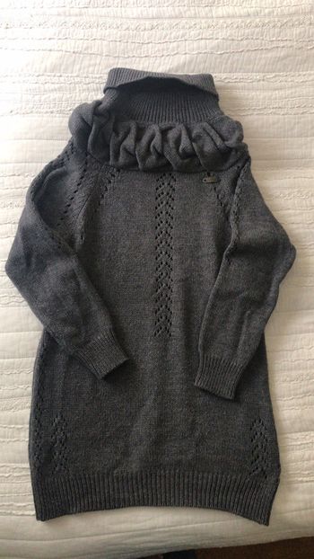Pull tunique col roulé