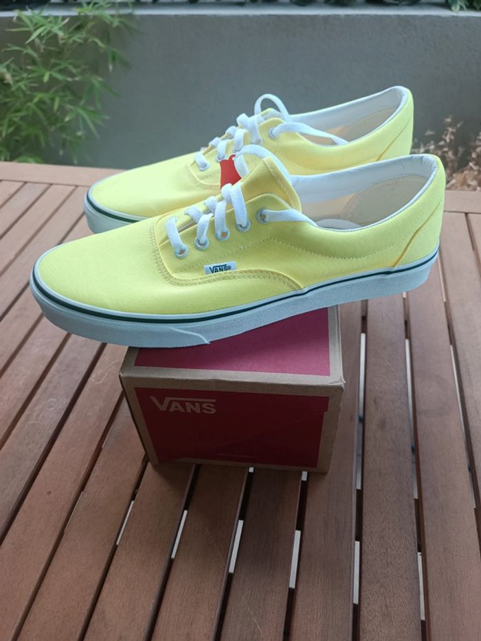 Baskets vans jaune homme 45