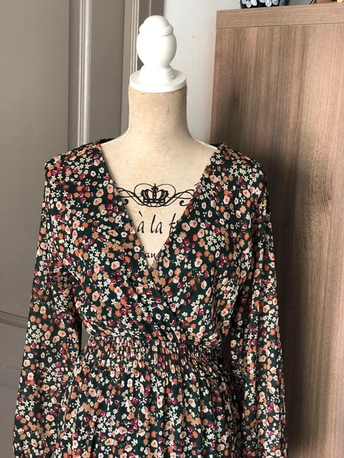 Robe longue été taille 42 impeccable - photo numéro 2