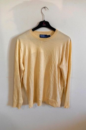 C46 pull crème Ralph Lauren XS