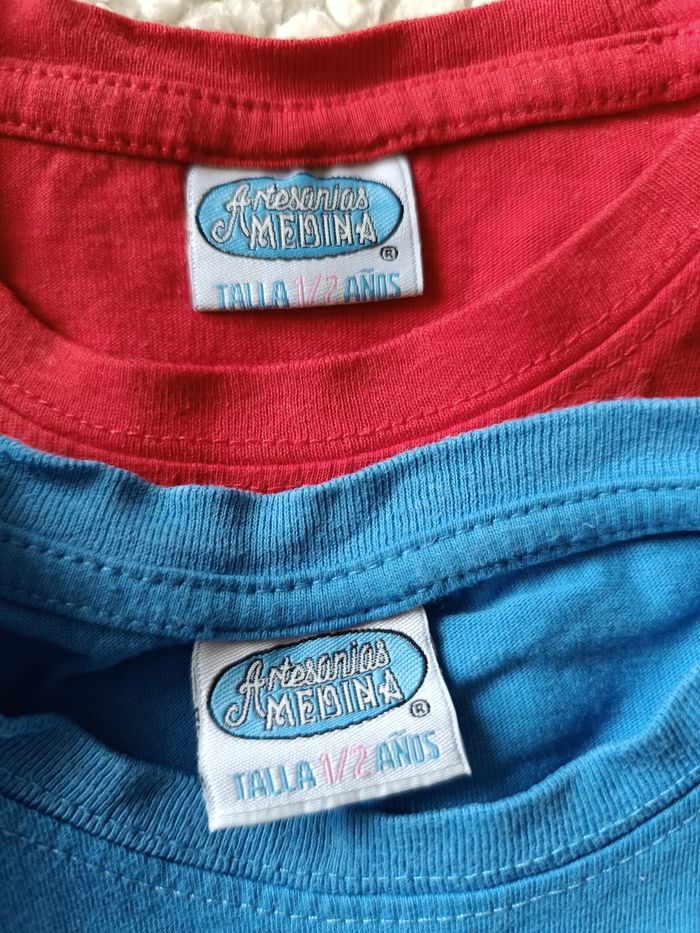 Lot de 2 tee shirt s - photo numéro 2