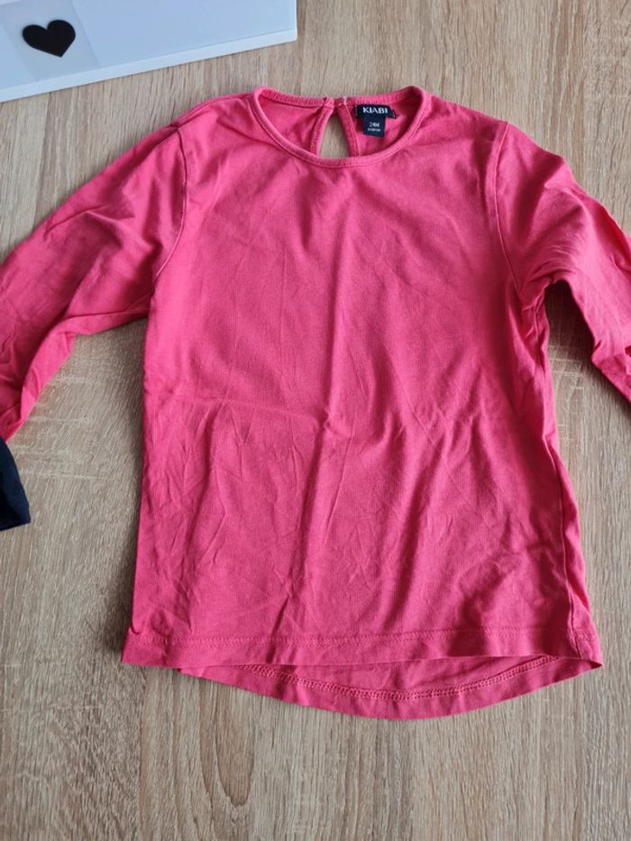 Lot T-shirt ML 24 mois - photo numéro 3