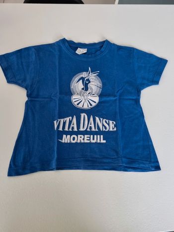 Tee-shirt vitadanse moreuil 4 ans