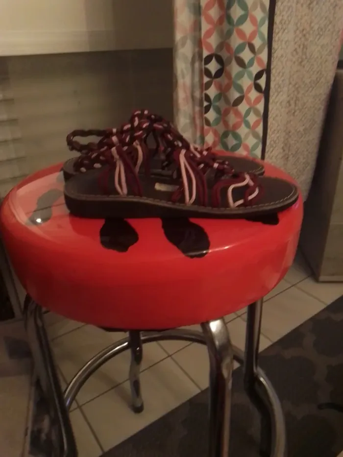 Paire de sandales cuir tressage artisanal la tatane femme p 37 - photo numéro 3
