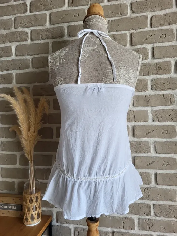Top dos nu bohème en coton brodé Pimkie - photo numéro 14