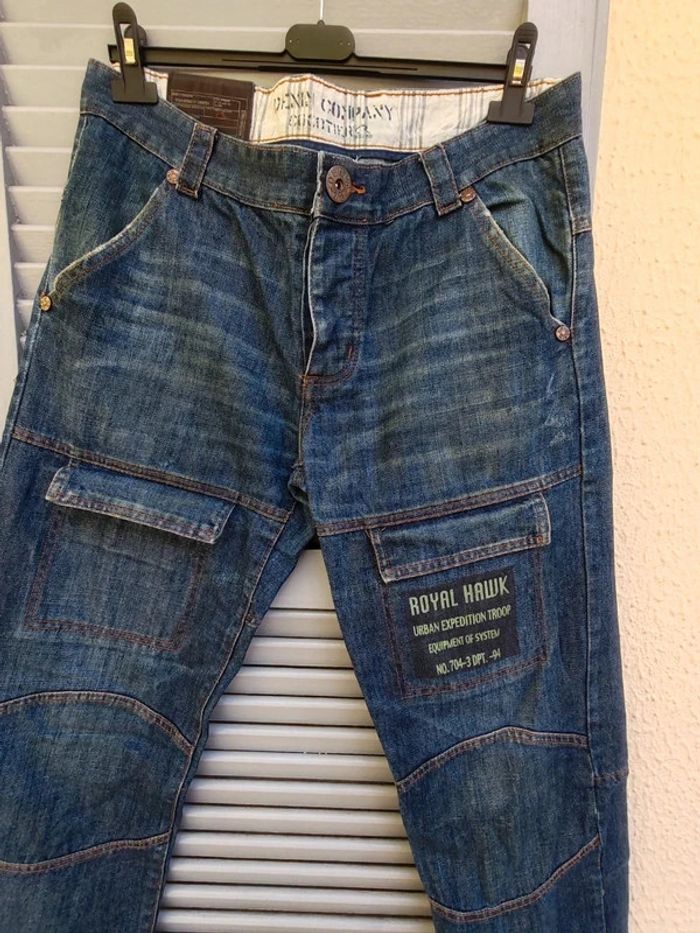 Legend & Soul - Jeans homme - pantalon cargo -  L34/33 - photo numéro 3