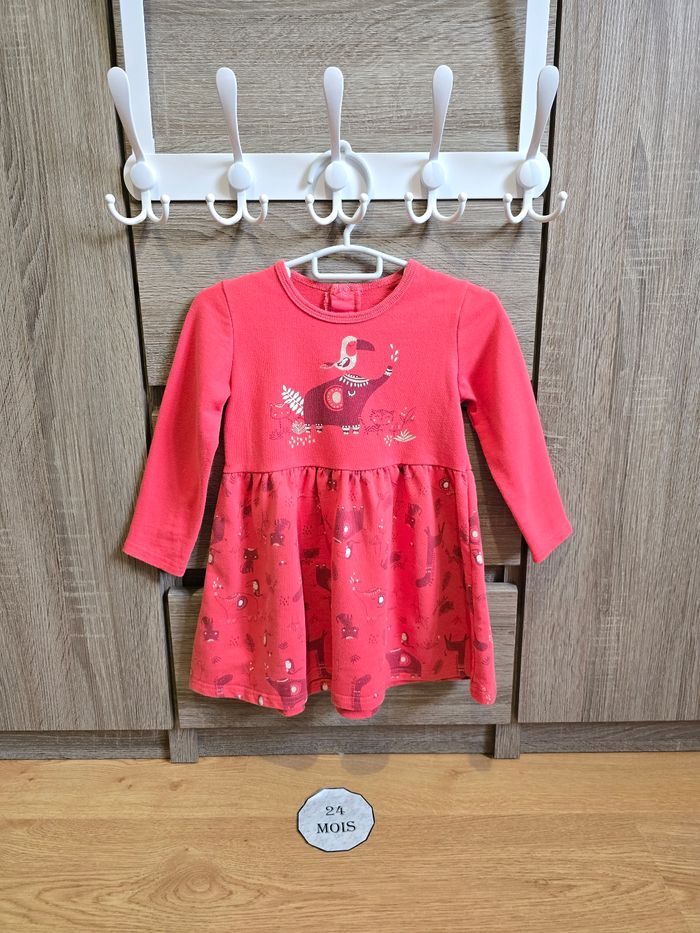 Vêtement Bébé Fille - Robe - Petit Béguin - 24 mois 92 cm