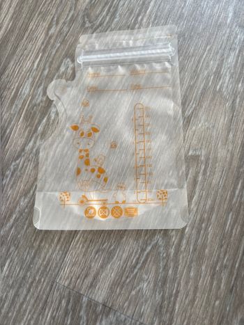 Lot de 50 sacs de congélation, de lait maternel