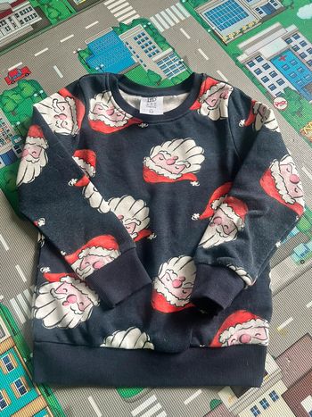 Sweat pere noel enfant garçon