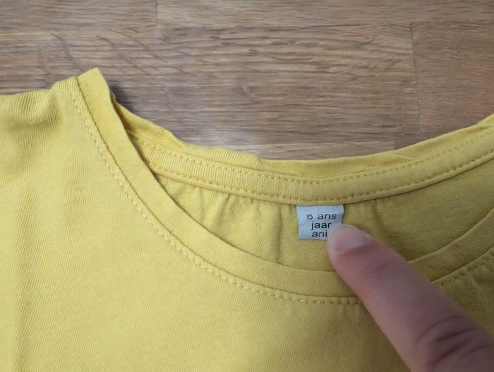 T-shirt Je ne suis pas bordélique fille 8 ans - photo numéro 5