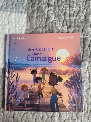 Livre: une carriole dans la camargue