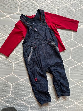 Ensemble salopette terre de marins