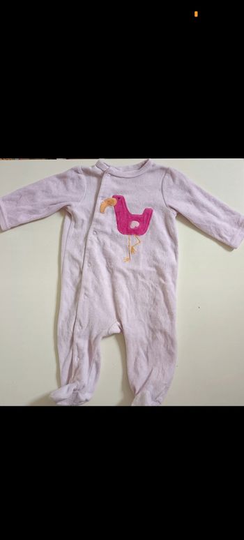 Pijama 1 pièce rose