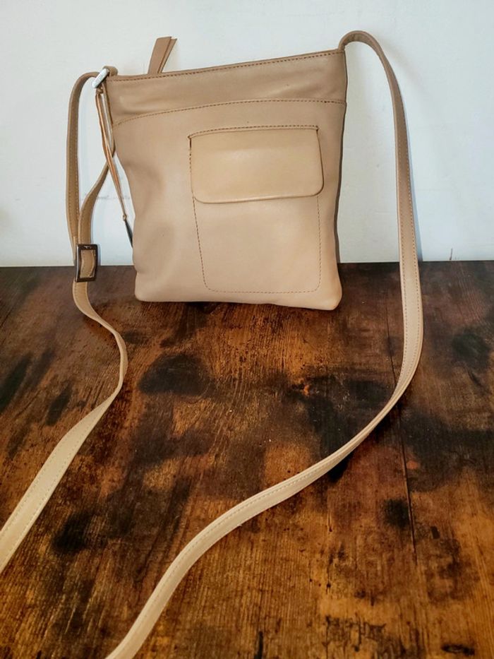 Sac à bandoulière cuir Tula Vintage .