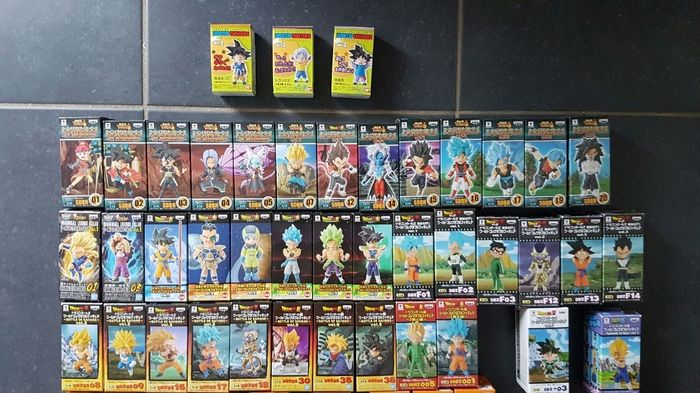 Lot Wcf Dwc Dragon Ball adverge - Banpresto Bandai Super Z GT Kai Heroes - photo numéro 2