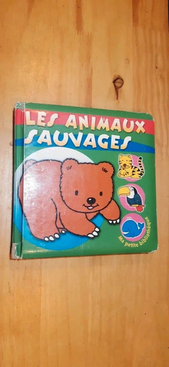 Livre Les animaux sauvages - photo numéro 2