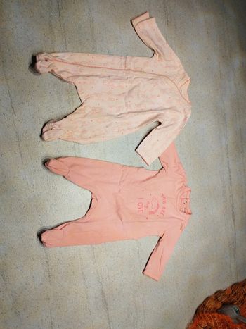 Lot de 2 pyjamas une pièce