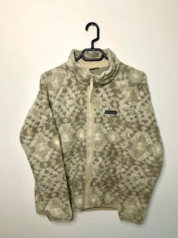 Veste polaire Columbia design crazy en sherpa taille L