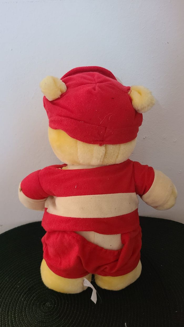 tenue de champion de course Ours en peluche racing geiss - photo numéro 5