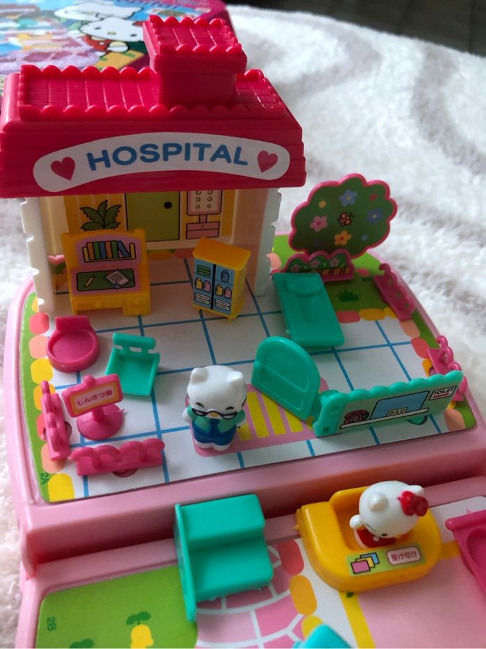 HELLO KITTY Hôpital "Get well soon" SANRIO mini valisette - photo numéro 3