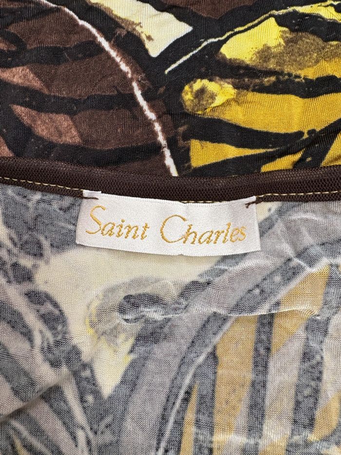 Débardeur Saint Charles | Multicolore | Taille 48 - photo numéro 3