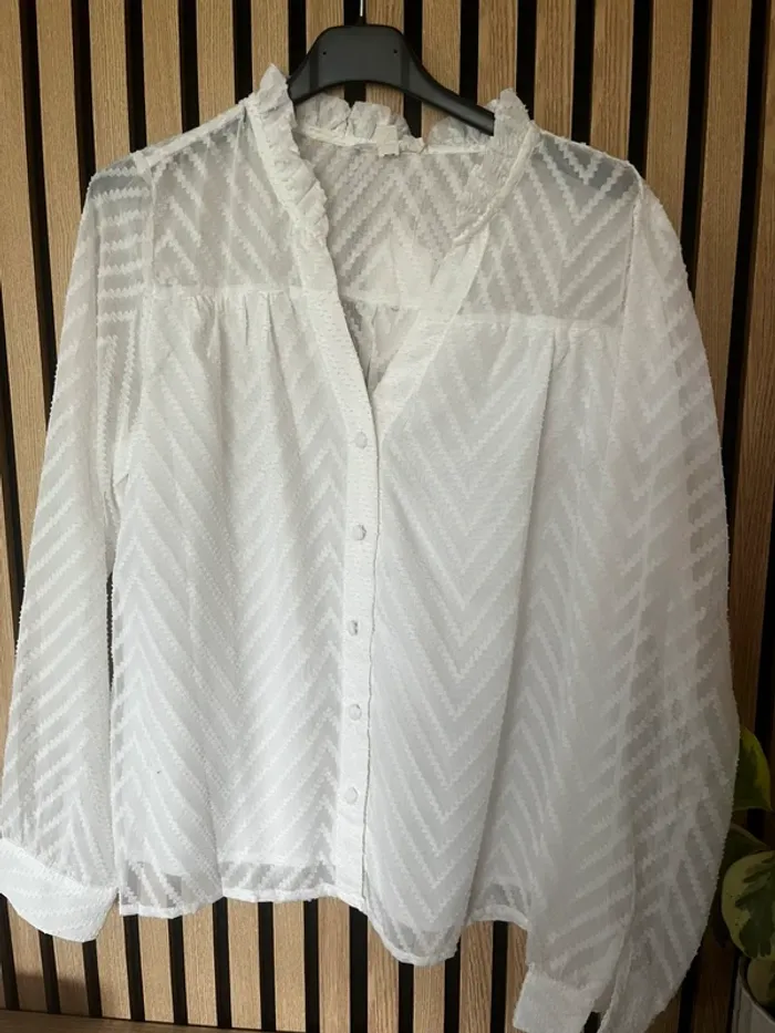 Blouse blanche taille SM