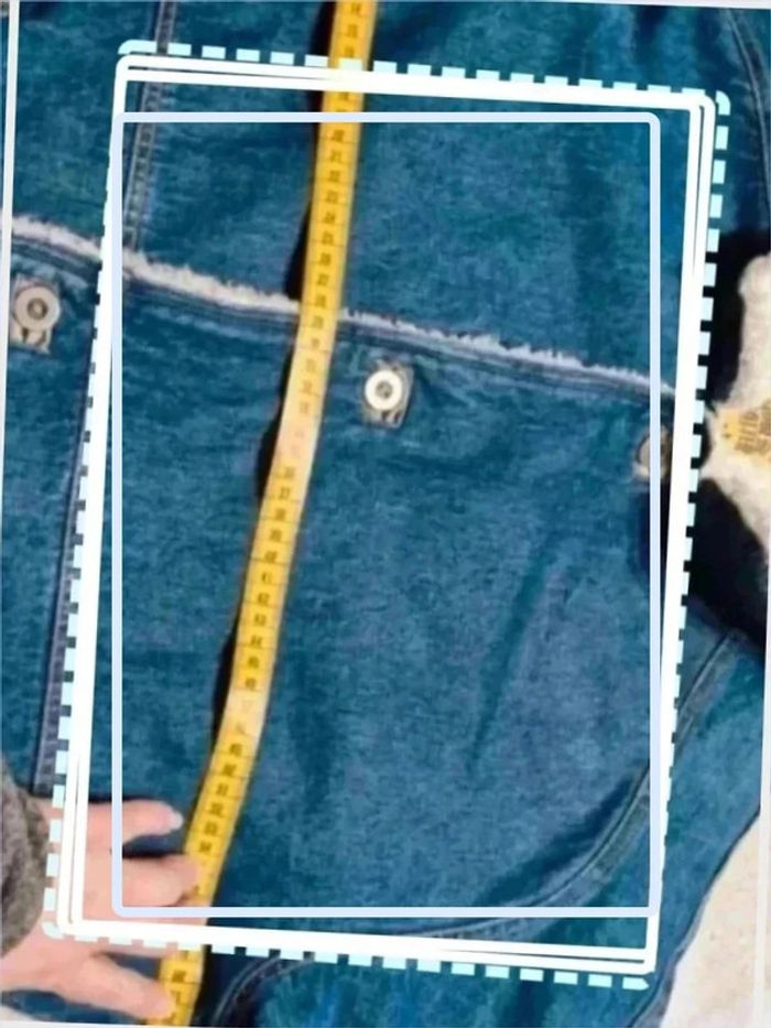 Veste  fourré jeans  globe  trotter - photo numéro 12