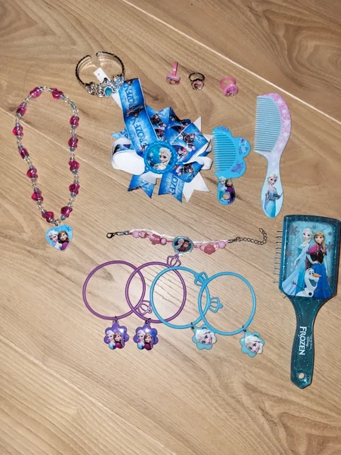 Lot accessoires Reine des Neiges