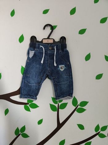 Pantalon jean bébé 1 mois